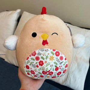 Squishmallows Rutie the Special Edition Floral Chicken 8” Stuffed Plush